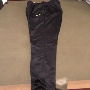 Black Nike Track/Soccer Pants